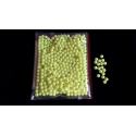 Fish Egg Beads Chartreuse 6mm x 30pc